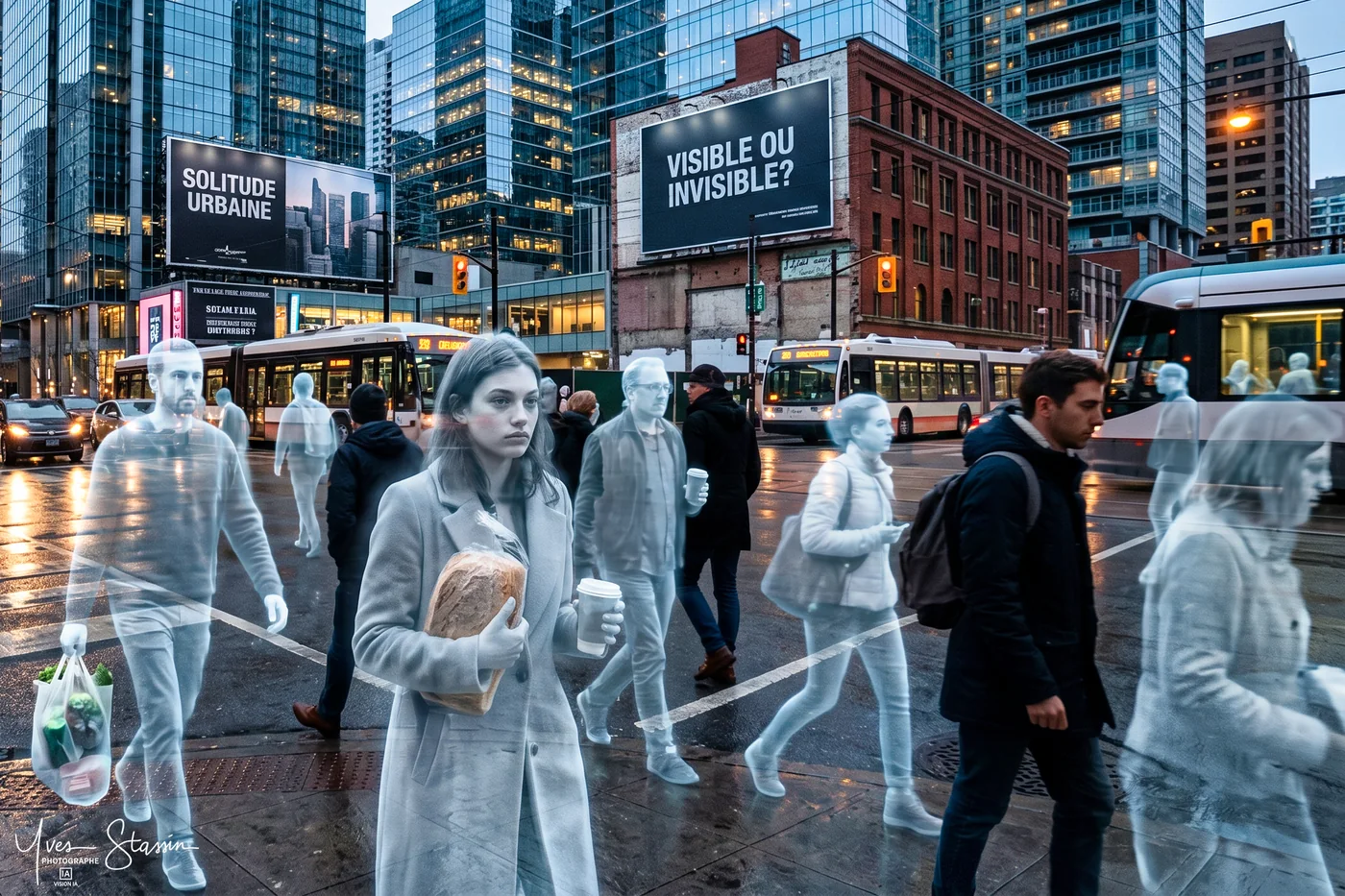 Yves Stassin — Transparents dans la foule