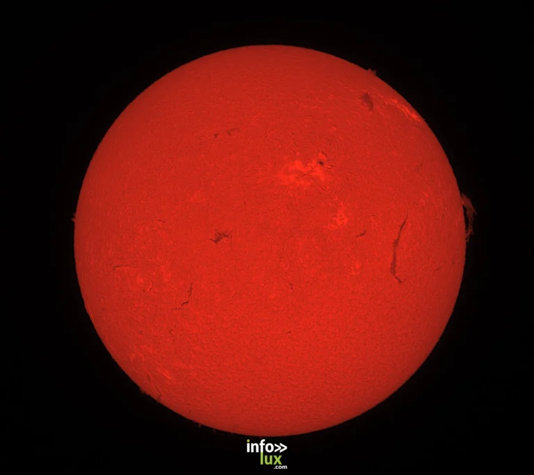 Éclipse partielle de Soleil à l’Observatoire Centre Ardenne
