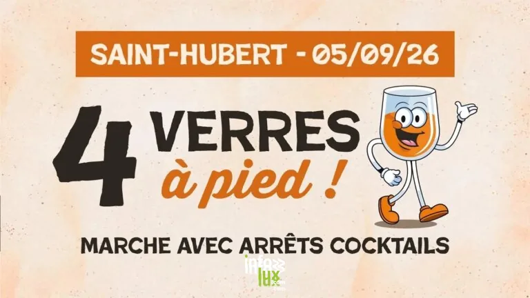 Saint-Hubert > Marché > 4 verres à pied – Marche cocktails 2026