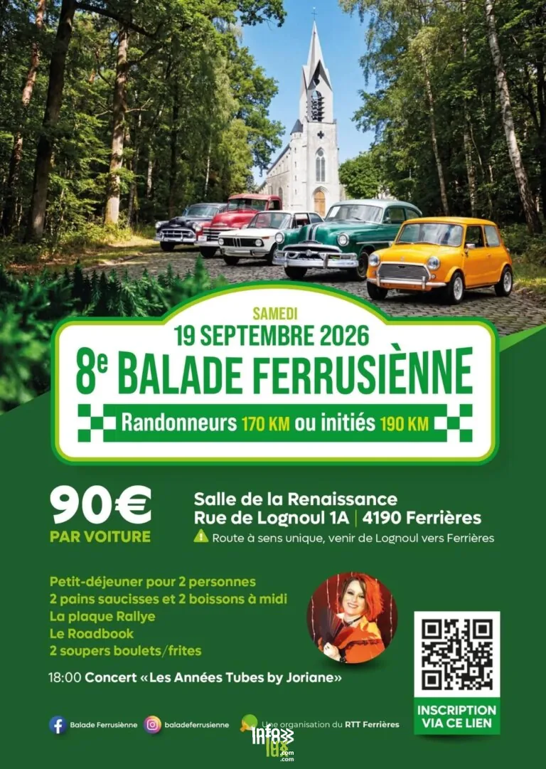 Ferrières > Balade > 8ème Balade Ferrusiènne 2026