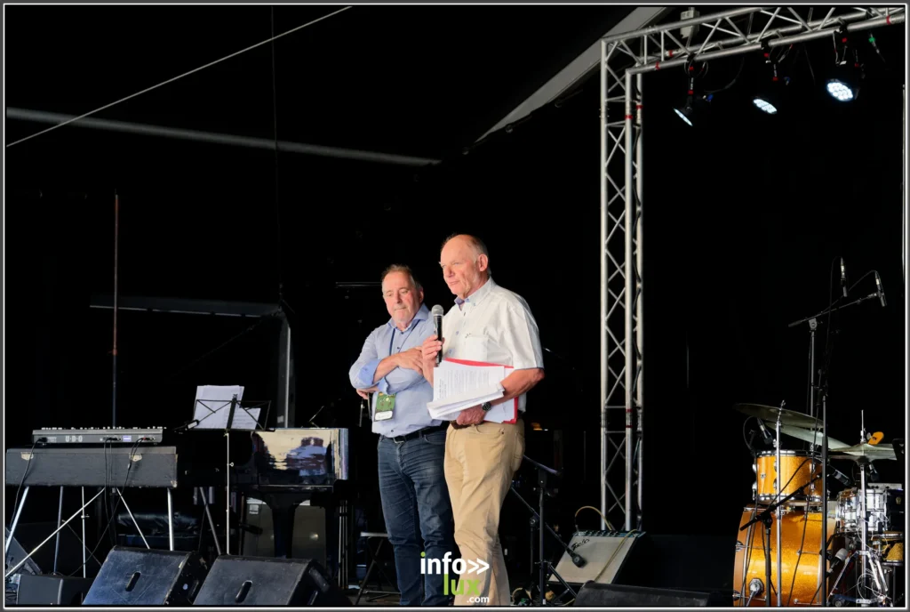 Concert du Gaume Jazz Festival 2026 dans le parc de Rossignol — photo Gustave KABONGO