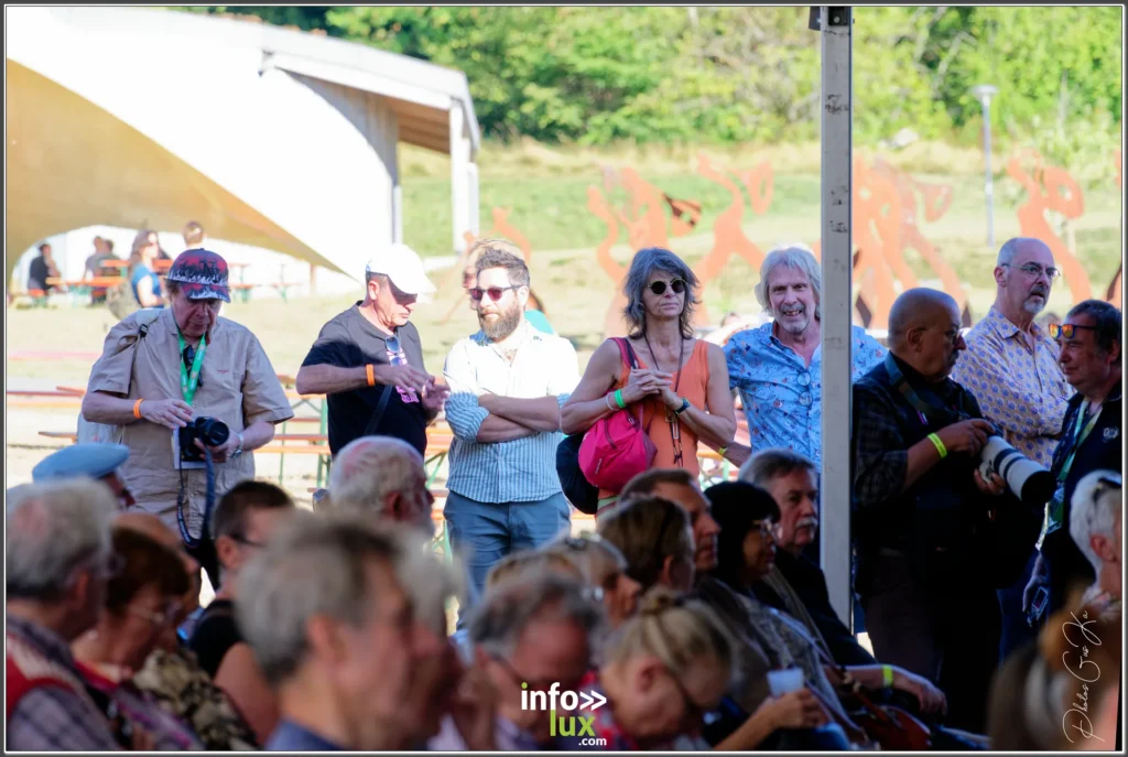 Instant du 42e Gaume Jazz Festival à Rossignol (Tintigny) — photo Gustave KABONGO