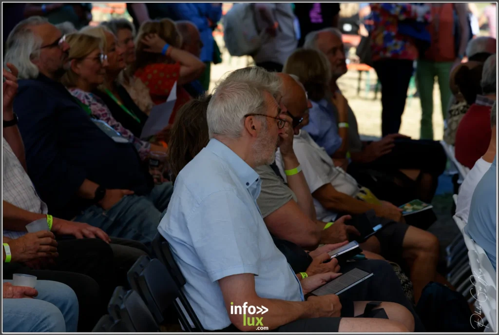 Public du Gaume Jazz Festival 2026 à Rossignol, vendredi 7 août — photo Gustave KABONGO