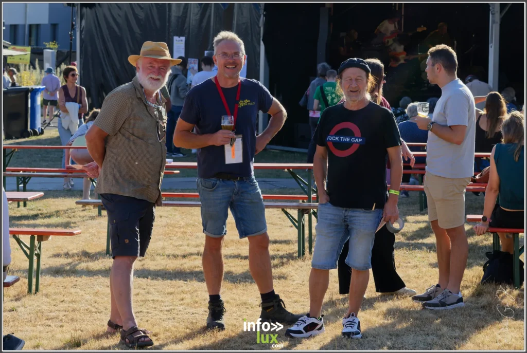 Instant du 42e Gaume Jazz Festival à Rossignol (Tintigny) — photo Gustave KABONGO