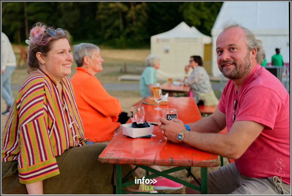Instant du 42e Gaume Jazz Festival à Rossignol (Tintigny) — photo Gustave KABONGO