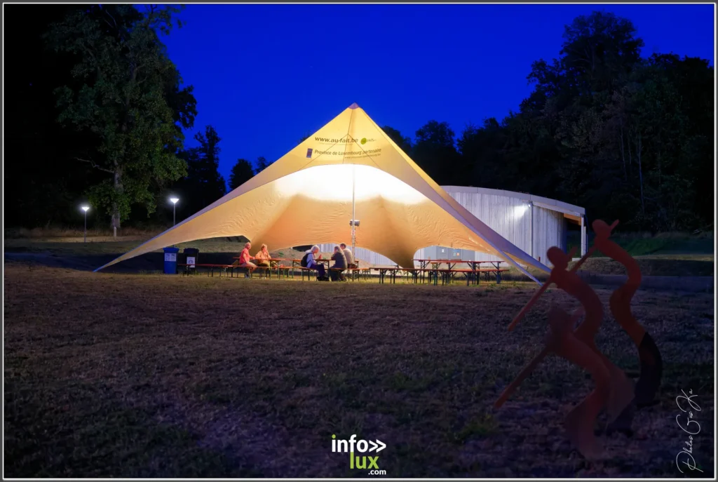 Instant du 42e Gaume Jazz Festival à Rossignol (Tintigny) — photo Gustave KABONGO