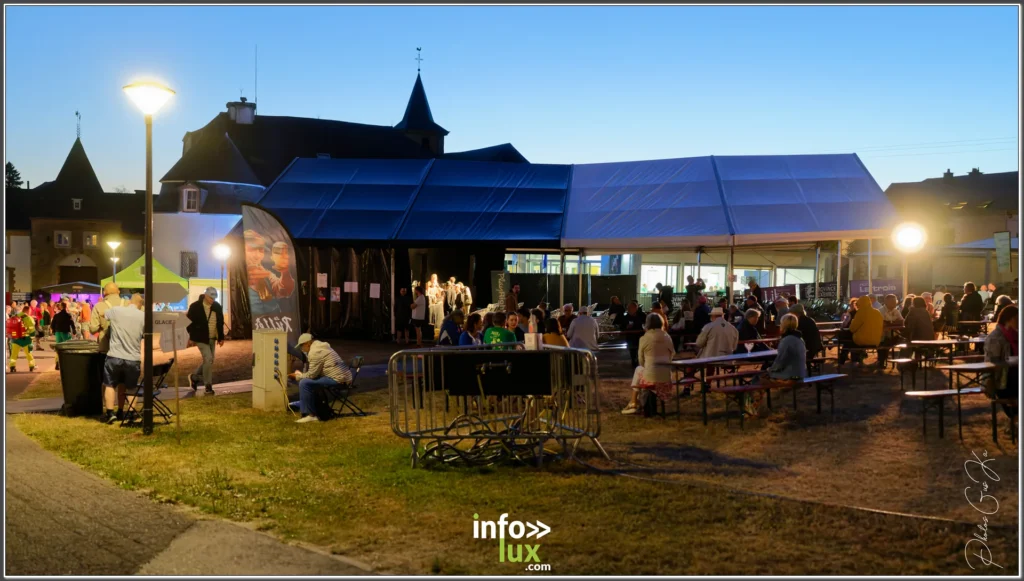 Scène du Gaume Jazz Festival 2026 à Rossignol, jour 1 — photo Gustave KABONGO