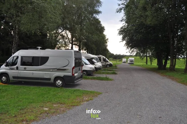 Aire de camping car à Rocroi