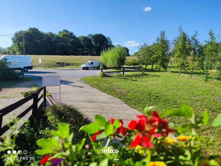 Aire de Camping-cars à Lalobbe cidrerie Les bulles Ardennaises