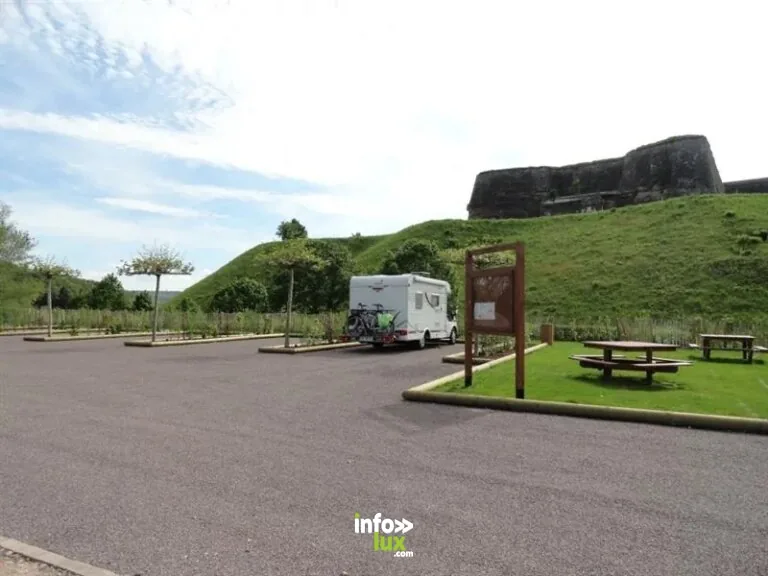 Aire de service camping-cars de la citadelle à Bitche