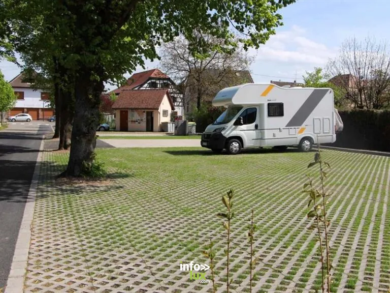 Aire de service pour camping-cars
