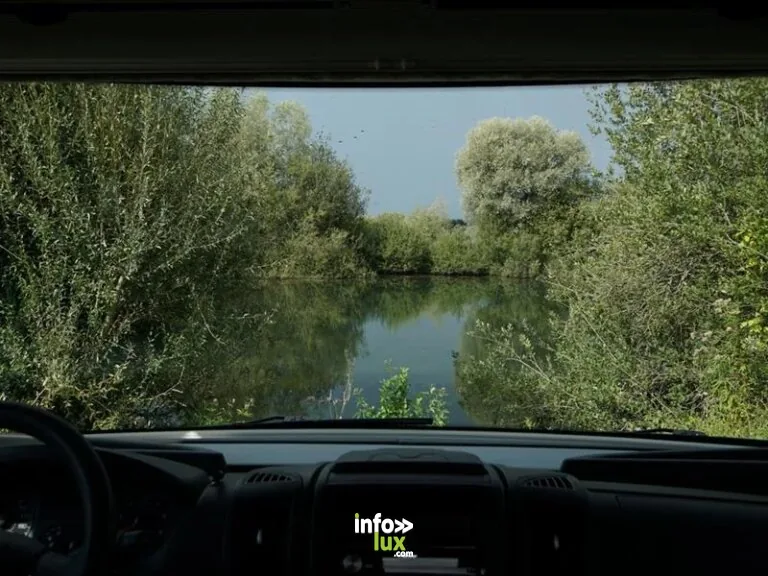 Aire de stationnement camping-car