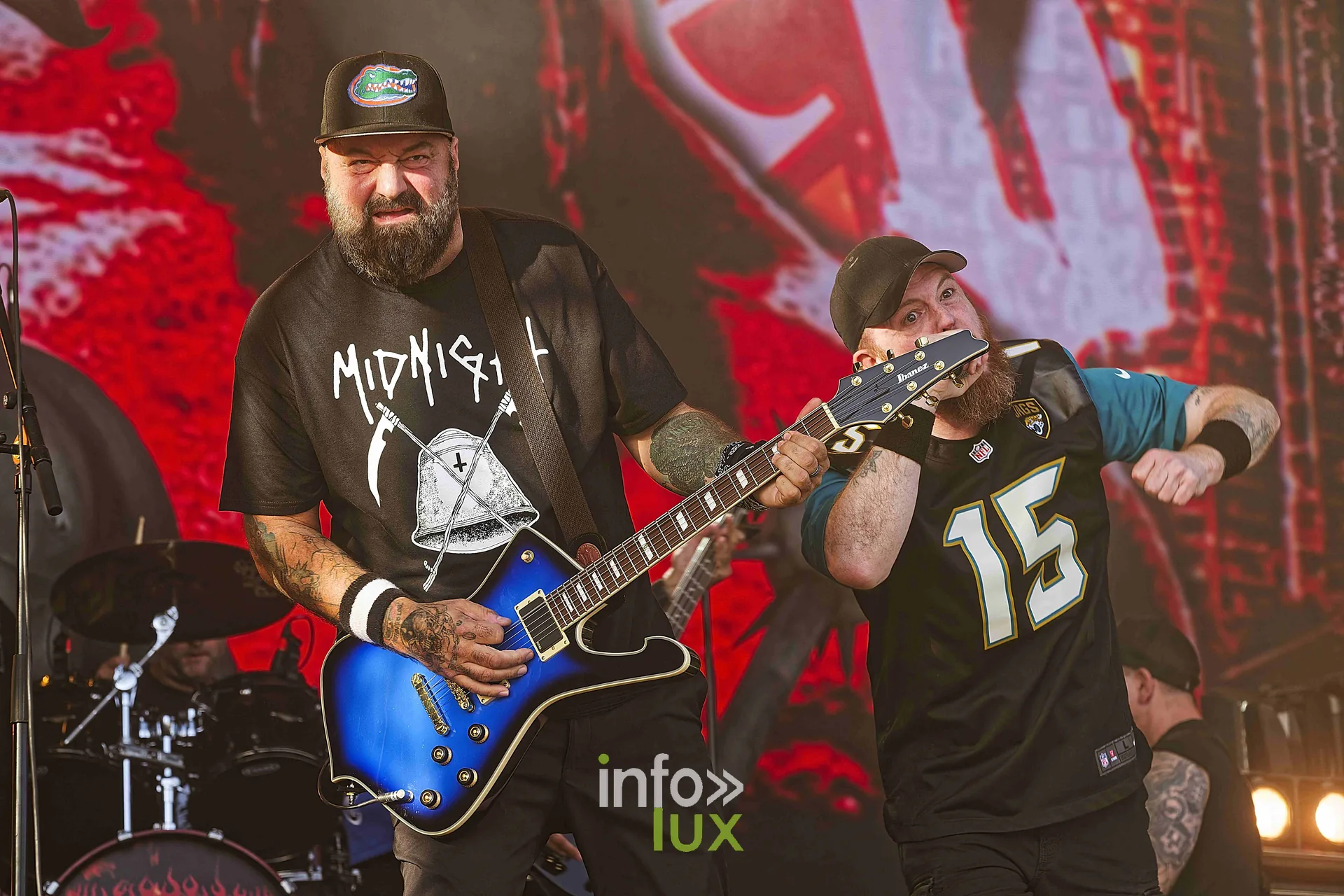 Hatebreed embrase la Prison Stage : les circle pits ne se font pas attendre.