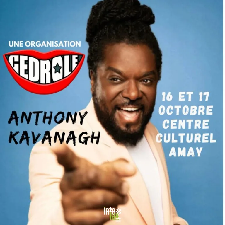 Amay > Sortie > Anthony Kavanagh : « en rodage » 2026