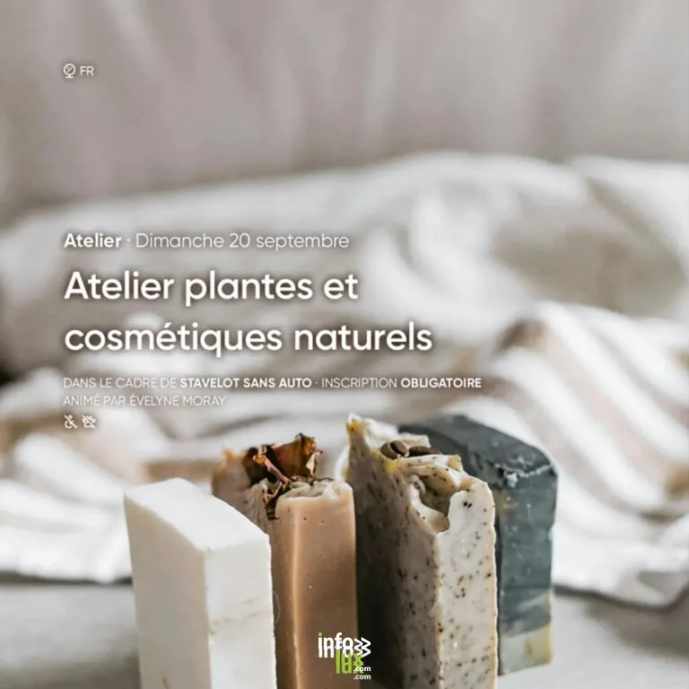Stavelot > Balade > Atelier plantes et cosmétiques naturels 2026