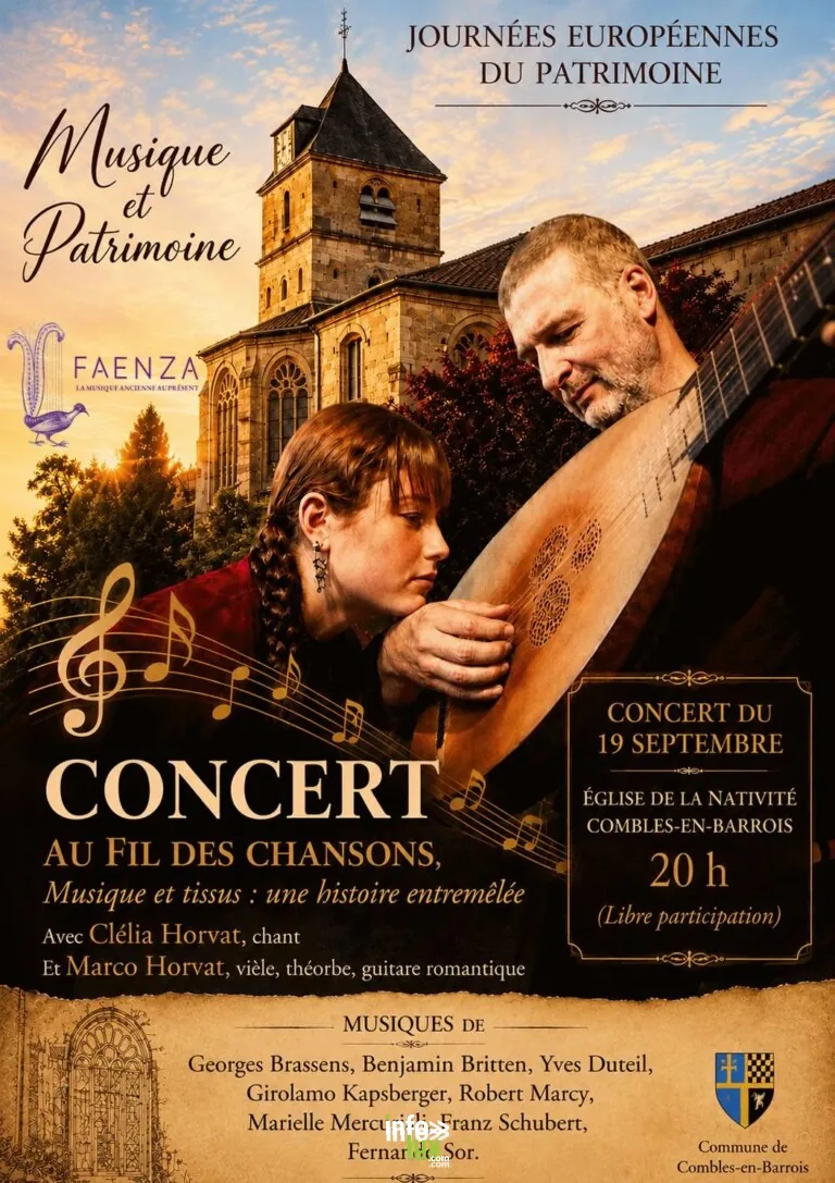 Combles-en-Barrois > Concert > Au fil des chansons