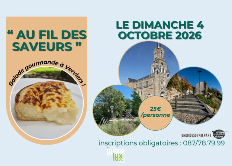 Verviers > Gastronomie > Au fil des Saveurs : balade gourmande à Verviers 2026
