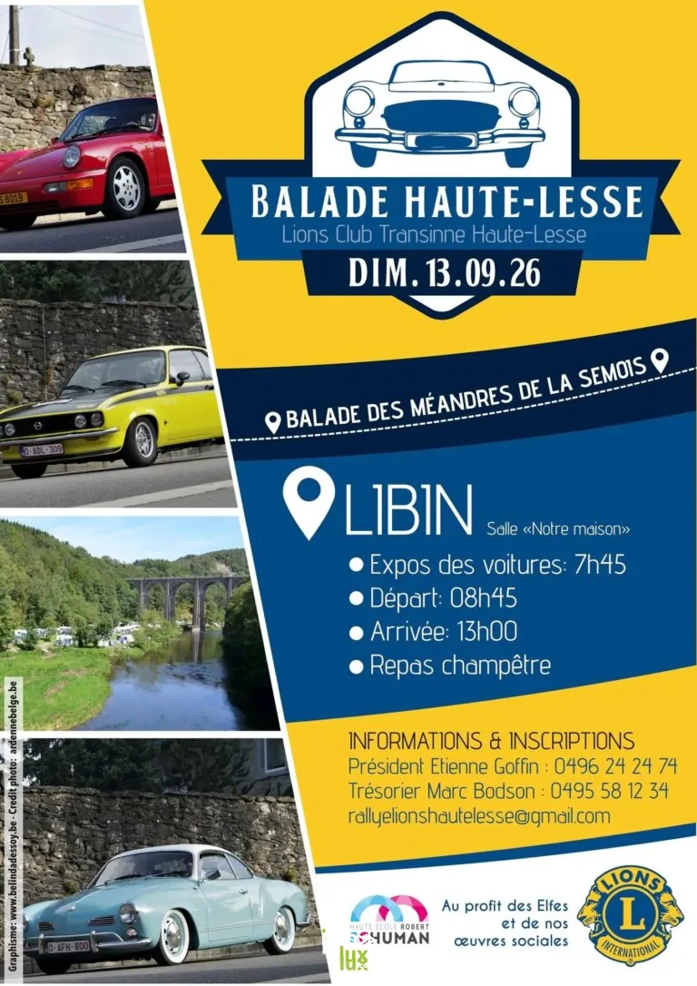Libin > Balade > Balade en Haute-Lesse – Les méandres de la Semois 2026