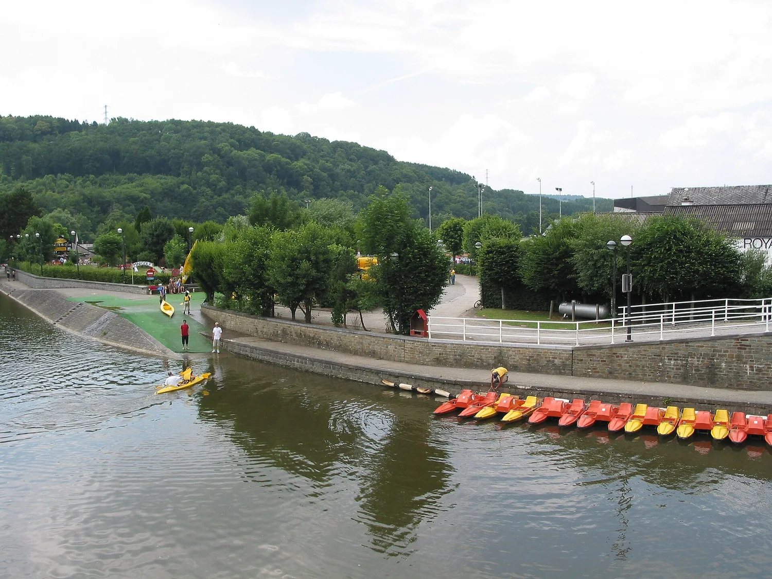 Barvaux, où se trouve Adventure Valley Barvaux-sur-Ourthe et la vallée de l’Ourthe