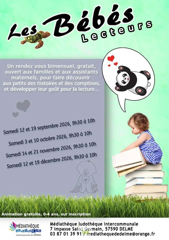 Delme > Jeune public & Famille > Bébés lecteurs « Ours ou panda ? »