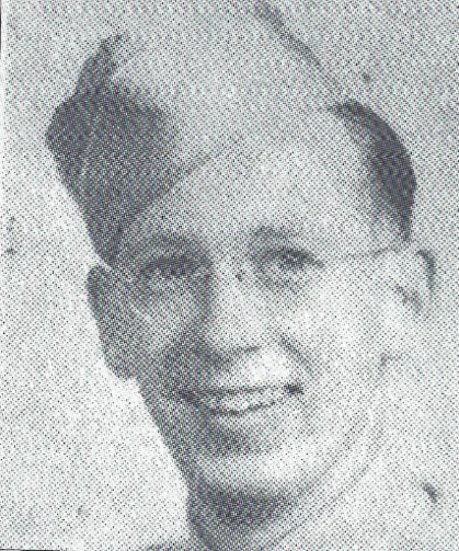Portrait d'archive du caporal Robert Hillemeyer, chauffeur du M8 tué à Habay-la-Neuve