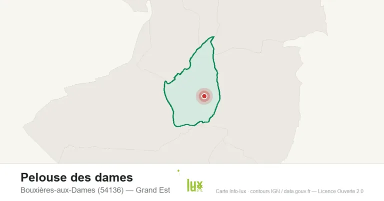 Pelouse des dames à Bouxières-aux-Dames