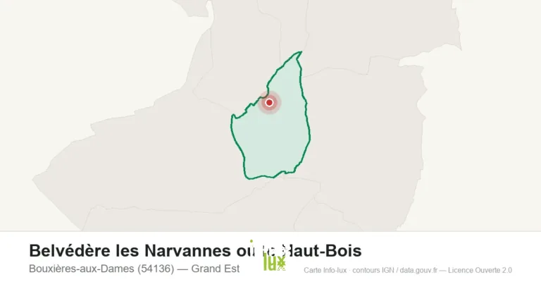 Belvédère les Narvannes ou le Haut-Bois à Bouxières-aux-Dames
