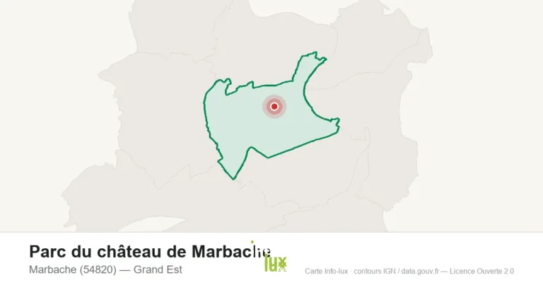 Parc du château de Marbache