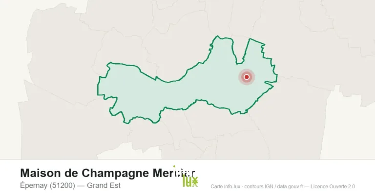 Maison de Champagne Mercier à Épernay