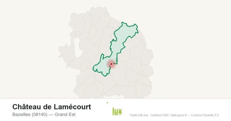 Château de Lamécourt à Bazeilles