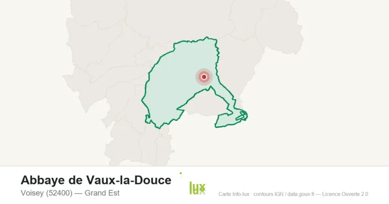 Abbaye de Vaux-la-Douce à Voisey