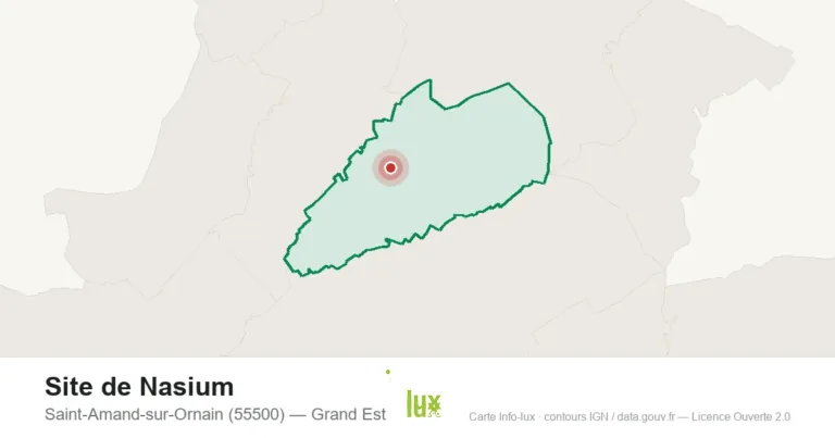 Site de Nasium à Saint-Amand-sur-Ornain