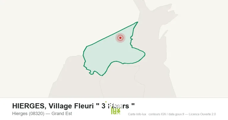 HIERGES, Village Fleuri ” 3 Fleurs “