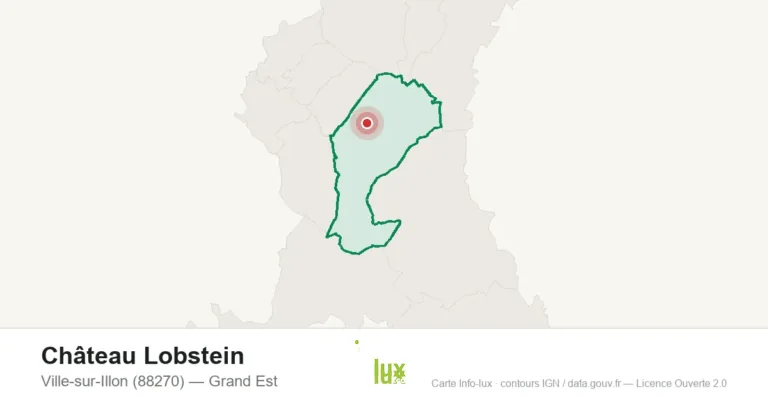 Château Lobstein à Ville-sur-Illon
