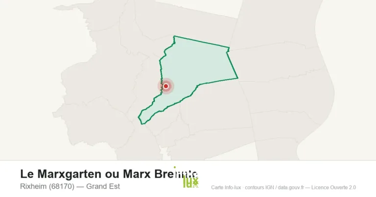 Le Marxgarten ou Marx Brennle à Rixheim
