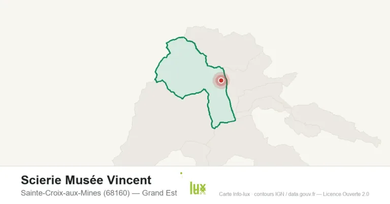 Scierie Musée Vincent à Sainte-Croix-aux-Mines