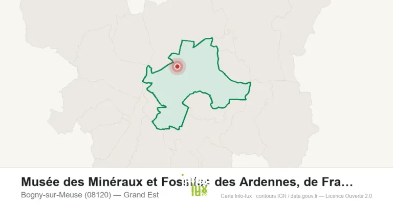 Musée des Minéraux et Fossiles des Ardennes, de France et du Monde à B