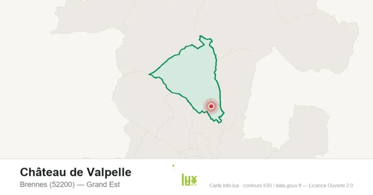 Château de Valpelle à Brennes