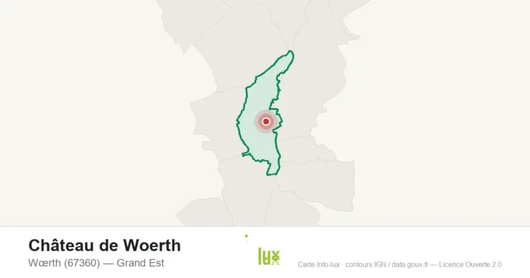Château de Woerth à Wœrth