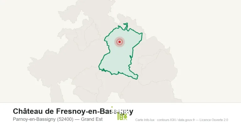 Château de Fresnoy-en-Bassigny à Parnoy-en-Bassigny