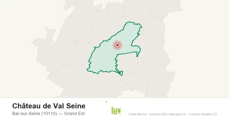 Château de Val Seine à Bar-sur-Seine