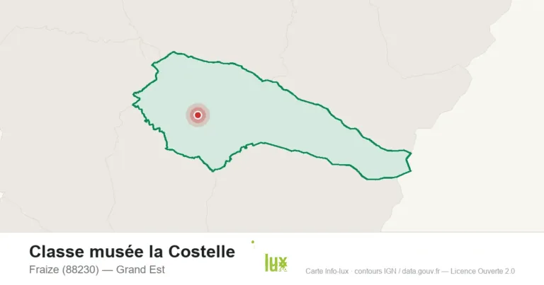 Classe musée la Costelle à Fraize
