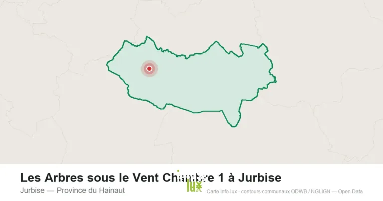Les Arbres sous le Vent Chambre 1 à Jurbise