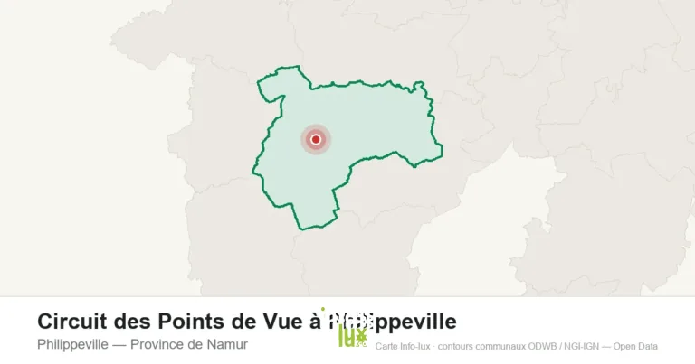 Circuit des Points de Vue à Philippeville