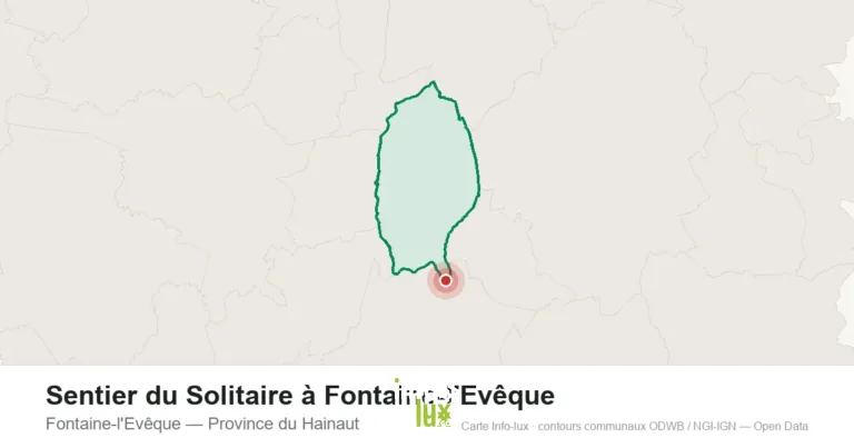 Sentier du Solitaire à Fontaine-l’Evêque