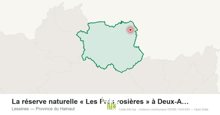 La réserve naturelle « Les Prés rosières » à Deux-Acren à Lessines