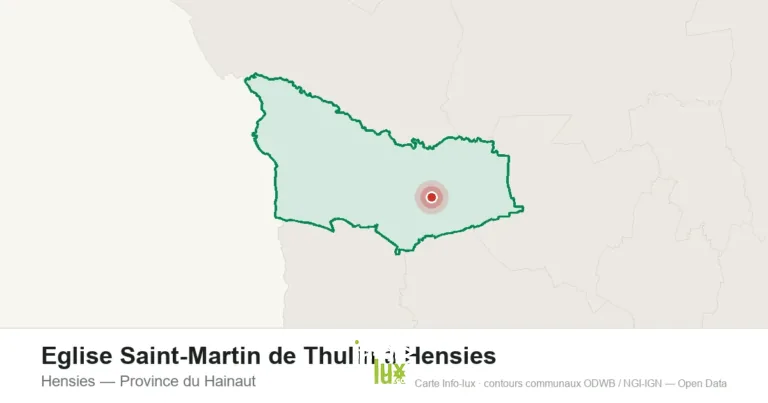 Eglise Saint-Martin de Thulin à Hensies