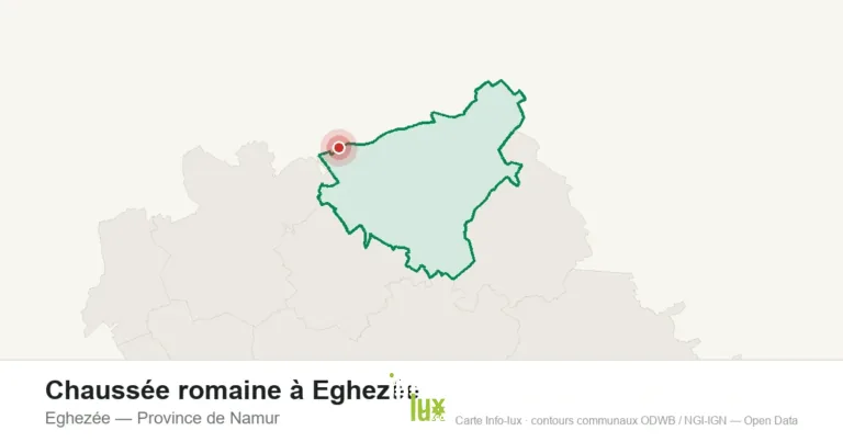 Chaussée romaine à Eghezée