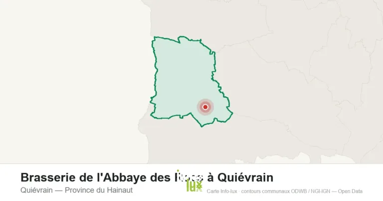Brasserie de l’Abbaye des Rocs à Quiévrain