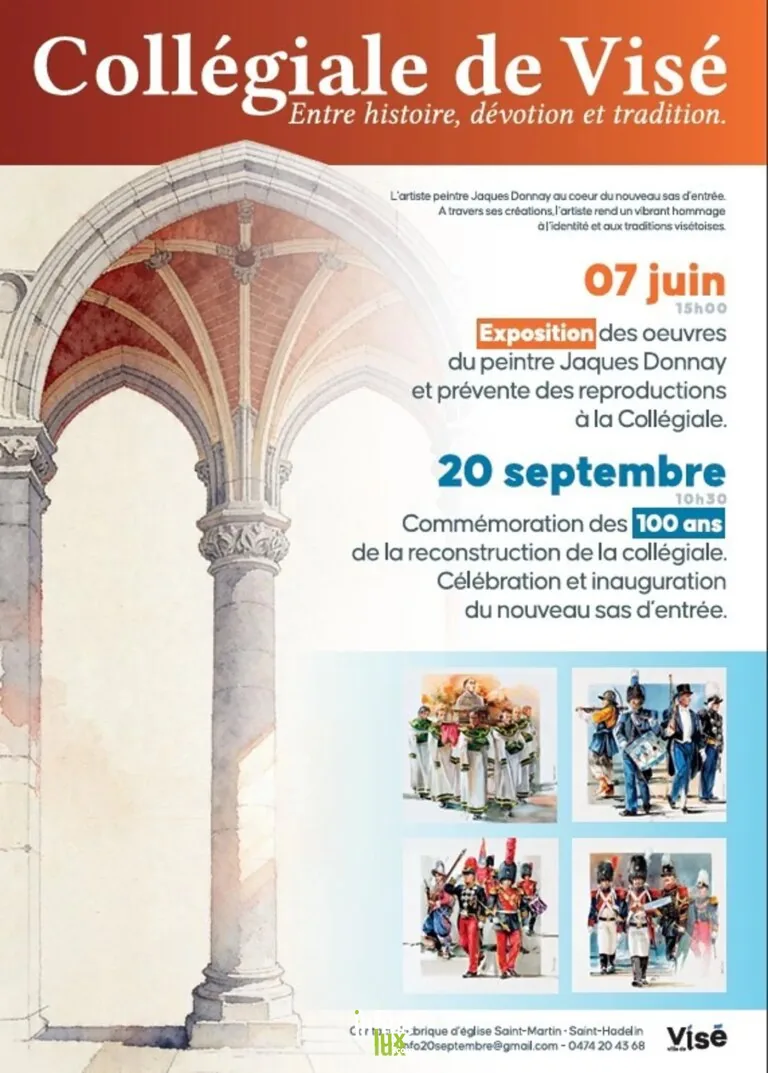 Visé > Sortie > Centenaire de la reconstruction de la collégiale de Visé 2026